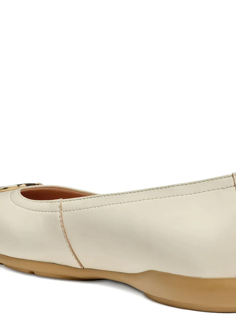 Geox Annytah buckle-detail ballet flats Neutrals