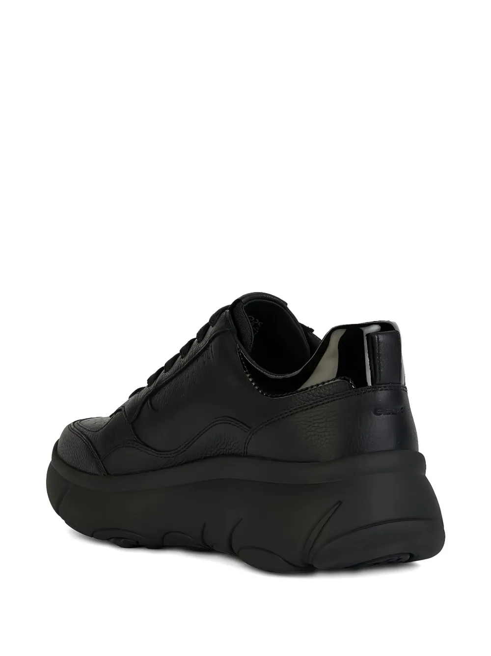 Geox Sneakers met plateauzool Zwart