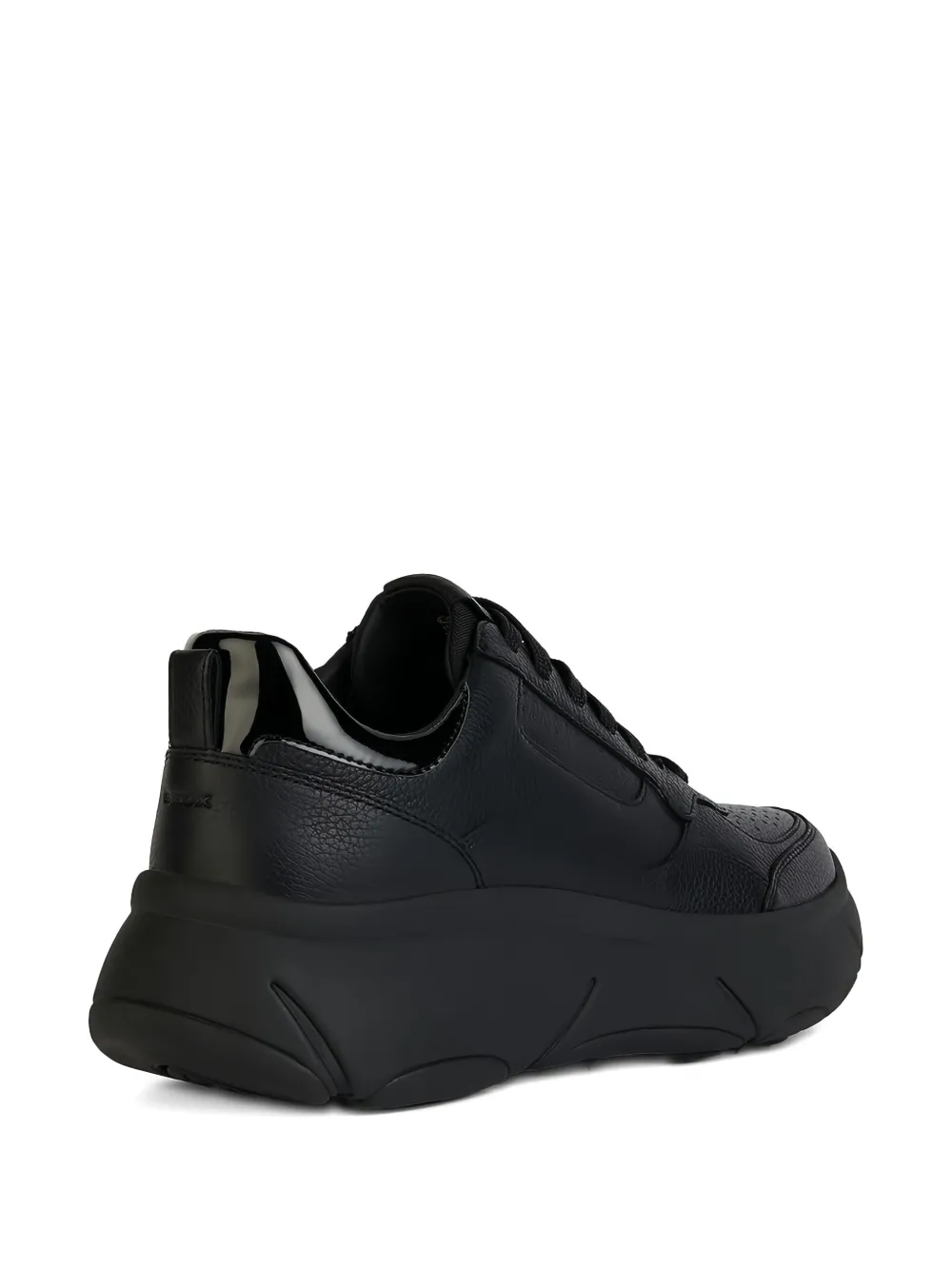 Geox Sneakers met plateauzool Zwart