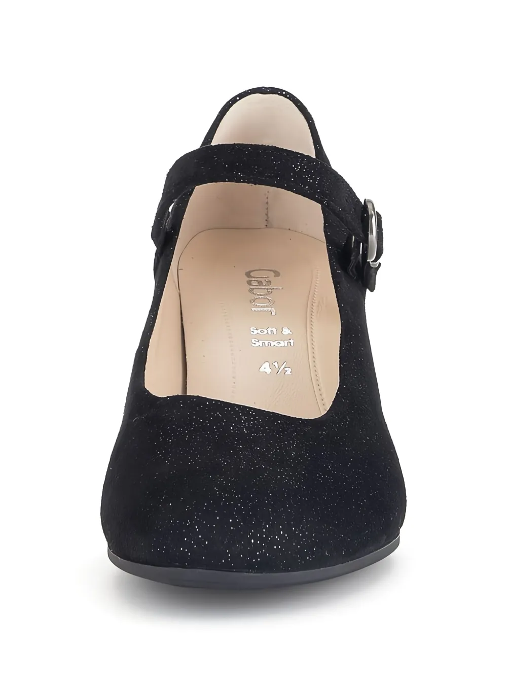 GABOR leather pumps Black