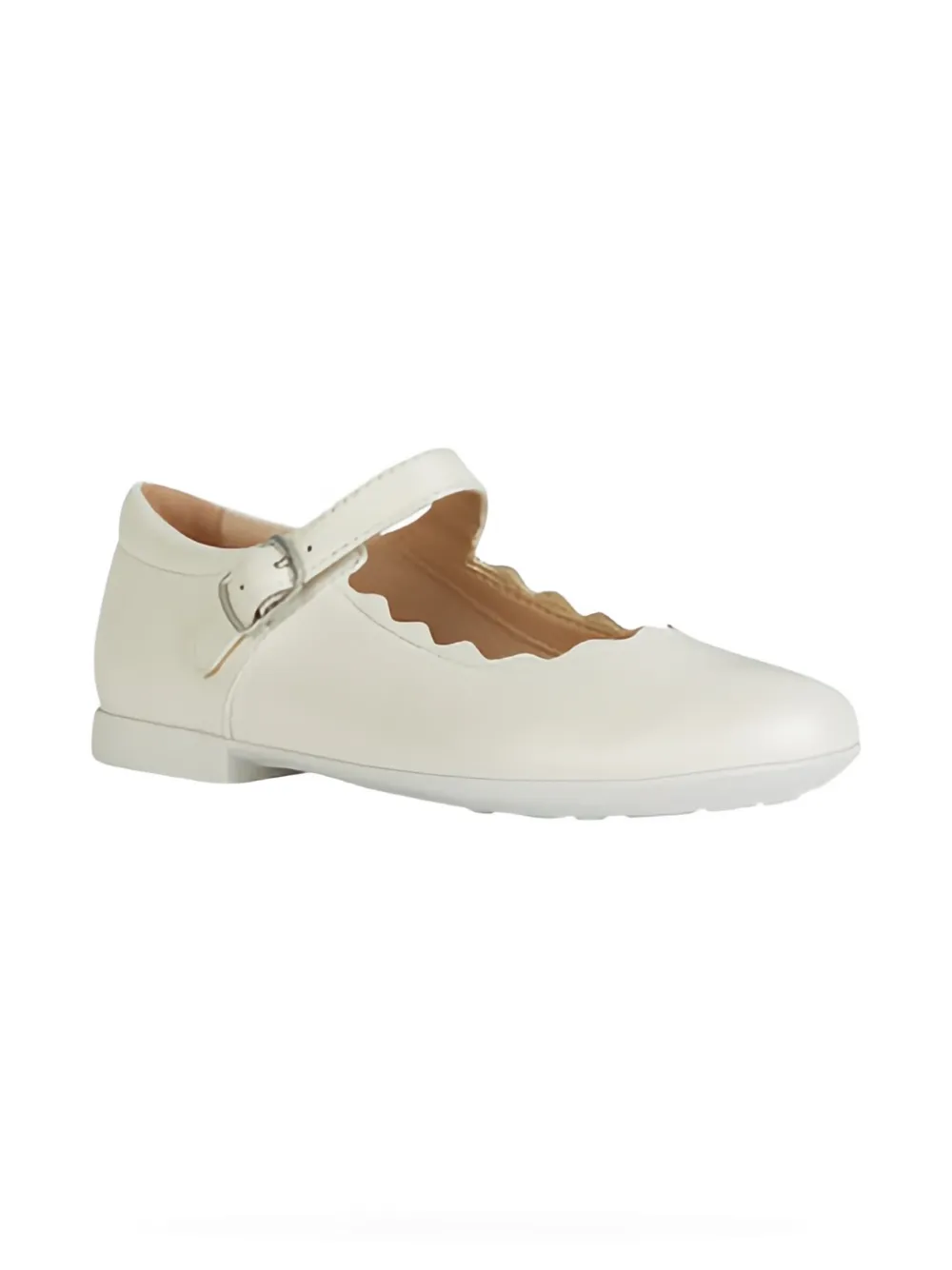 Geox Kids Plie ballet flats White