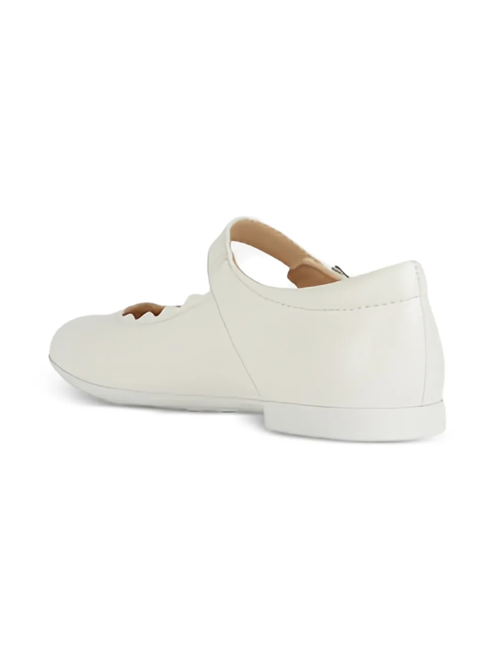 Geox Kids Plie ballet flats White