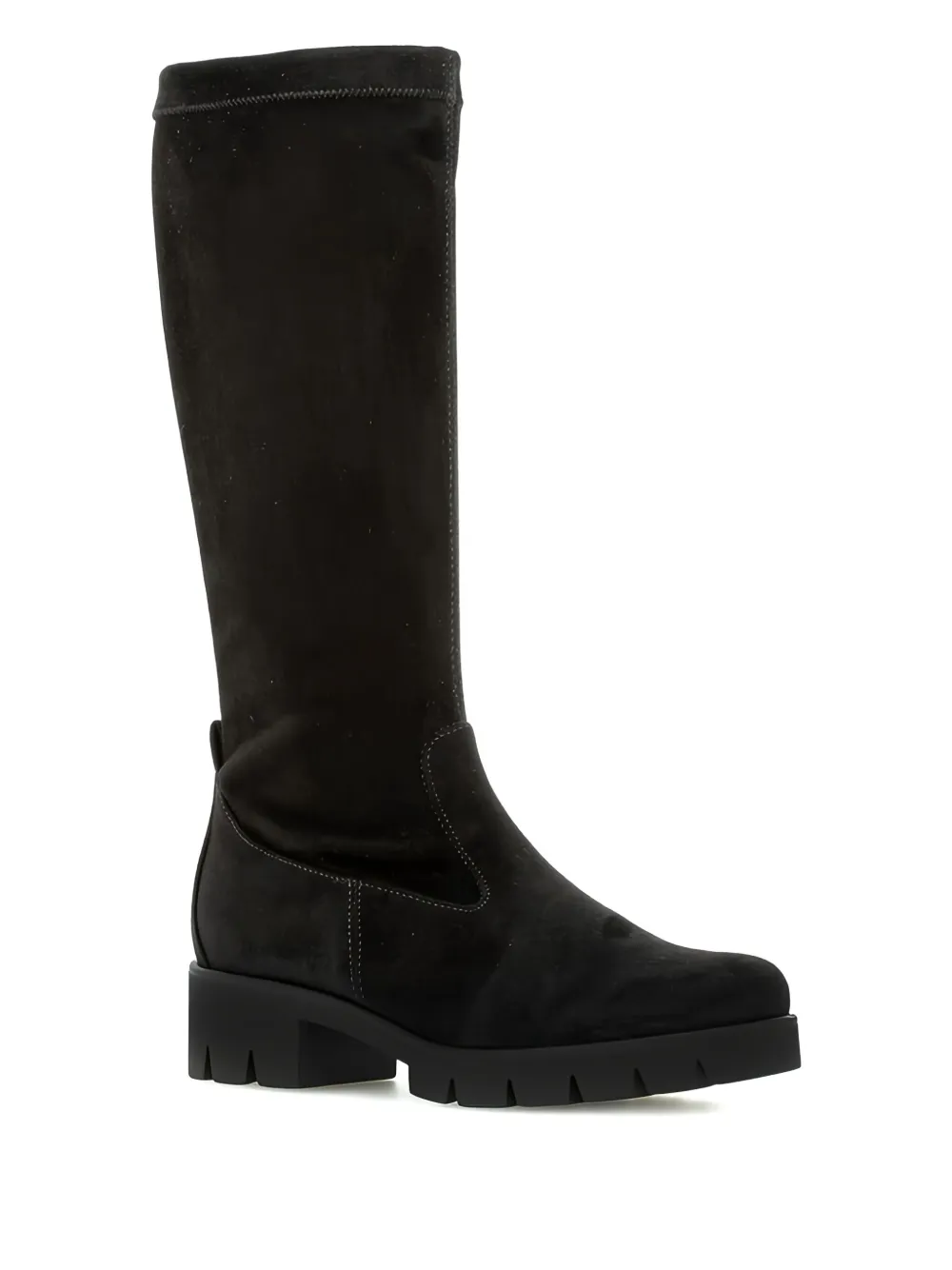  Gabor 30mm Leather Knee-high Boots - Black 