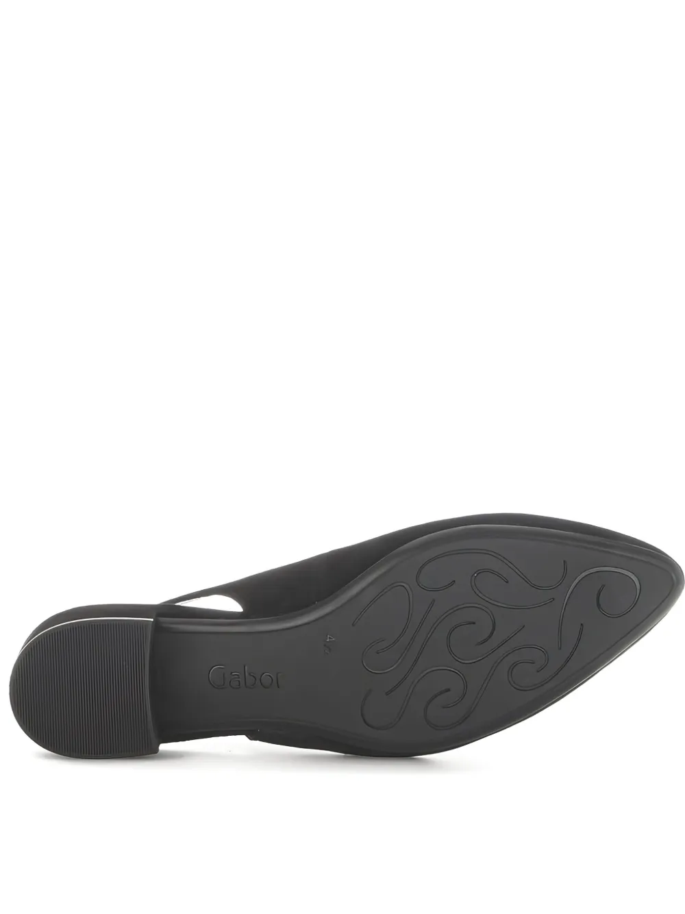 GABOR slingback block-heel pumps Black