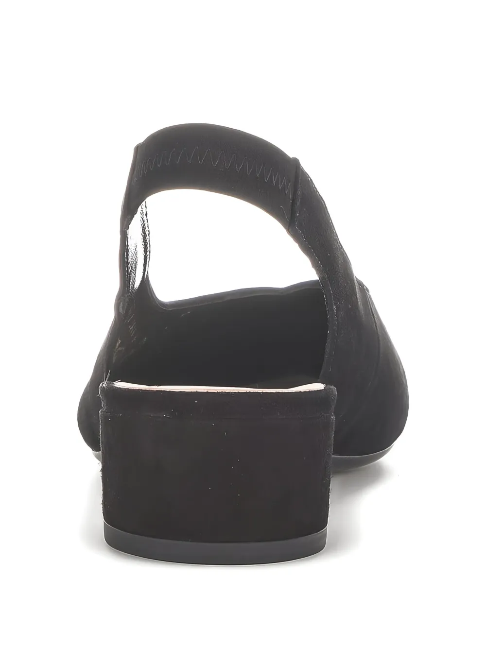 GABOR slingback block-heel pumps Black