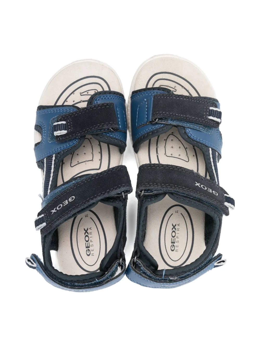 Geox Kids Alben sandalen Blauw
