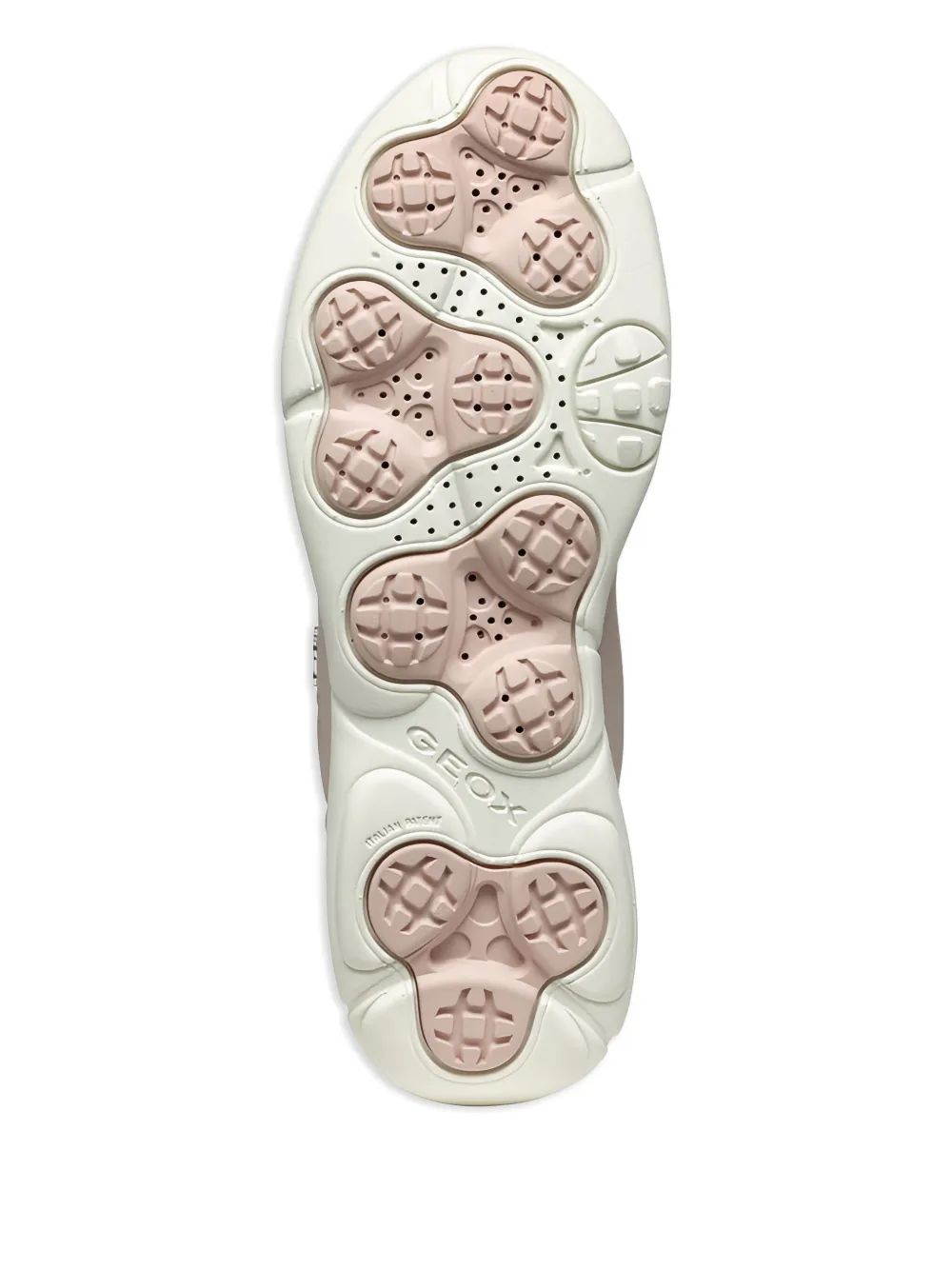 Geox Nebula 2.0 mesh-panelled lace-up sneakers Pink