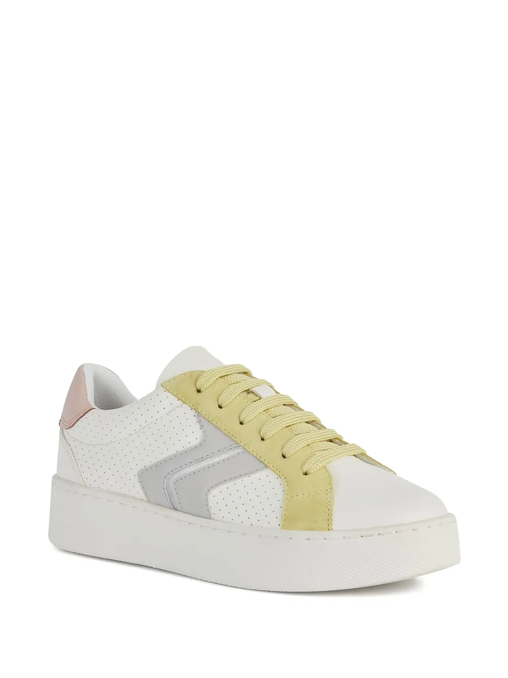 Geox Skyely perforated-panel leather sneakers | Low-Tops | Image 2