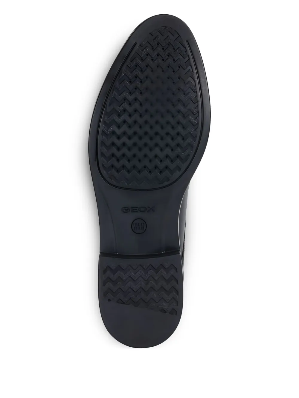 Geox Gladwin leren veterschoenen Zwart