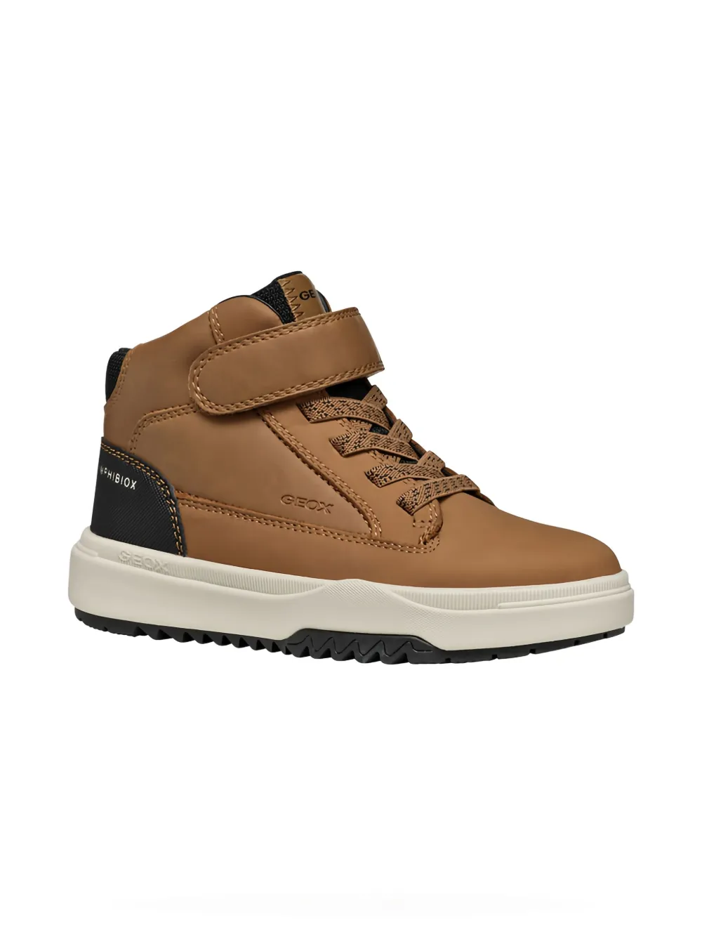 Geox Bunshee Abx Boy Tobacco/black In Brown