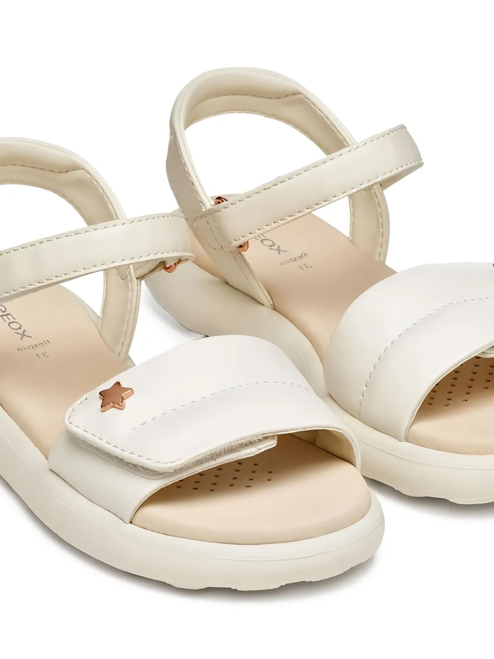 Geox Kids Puffypop sandals Neutrals
