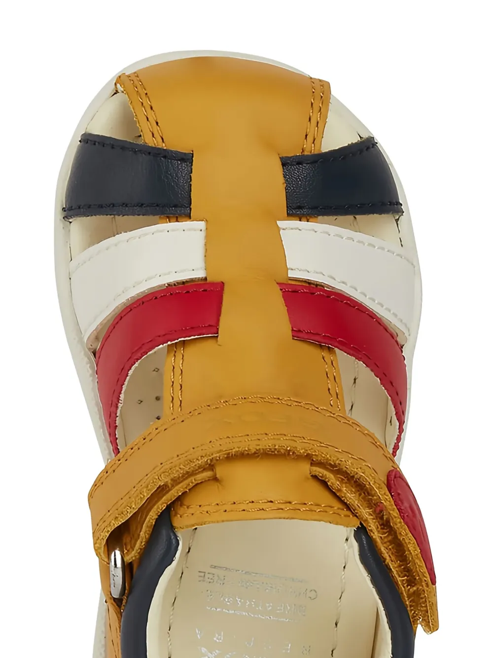 Geox Kids Macchia sandals Yellow