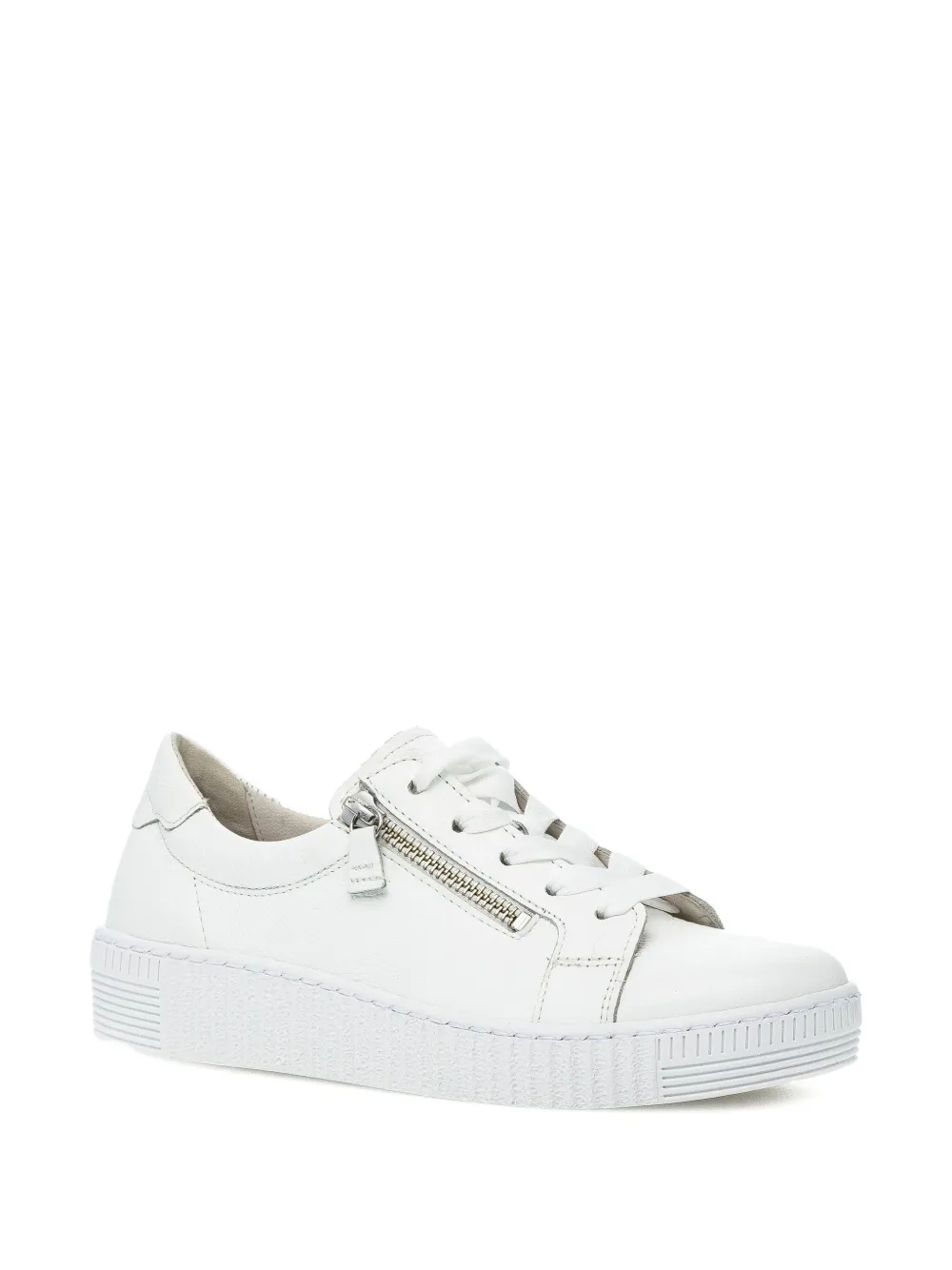 GABOR zip-detail low-top sneakers White
