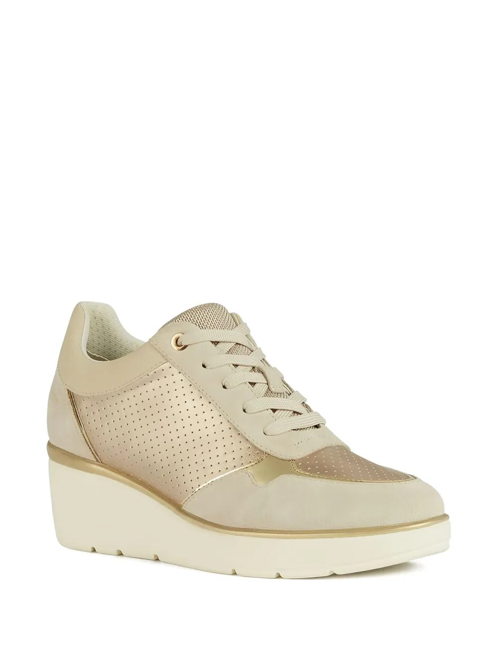 Geox Ilde wedge perforated sneakers | Low-Tops | Image 2