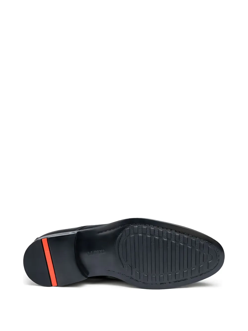 Lloyd Davenport polished leather Derby shoes Black