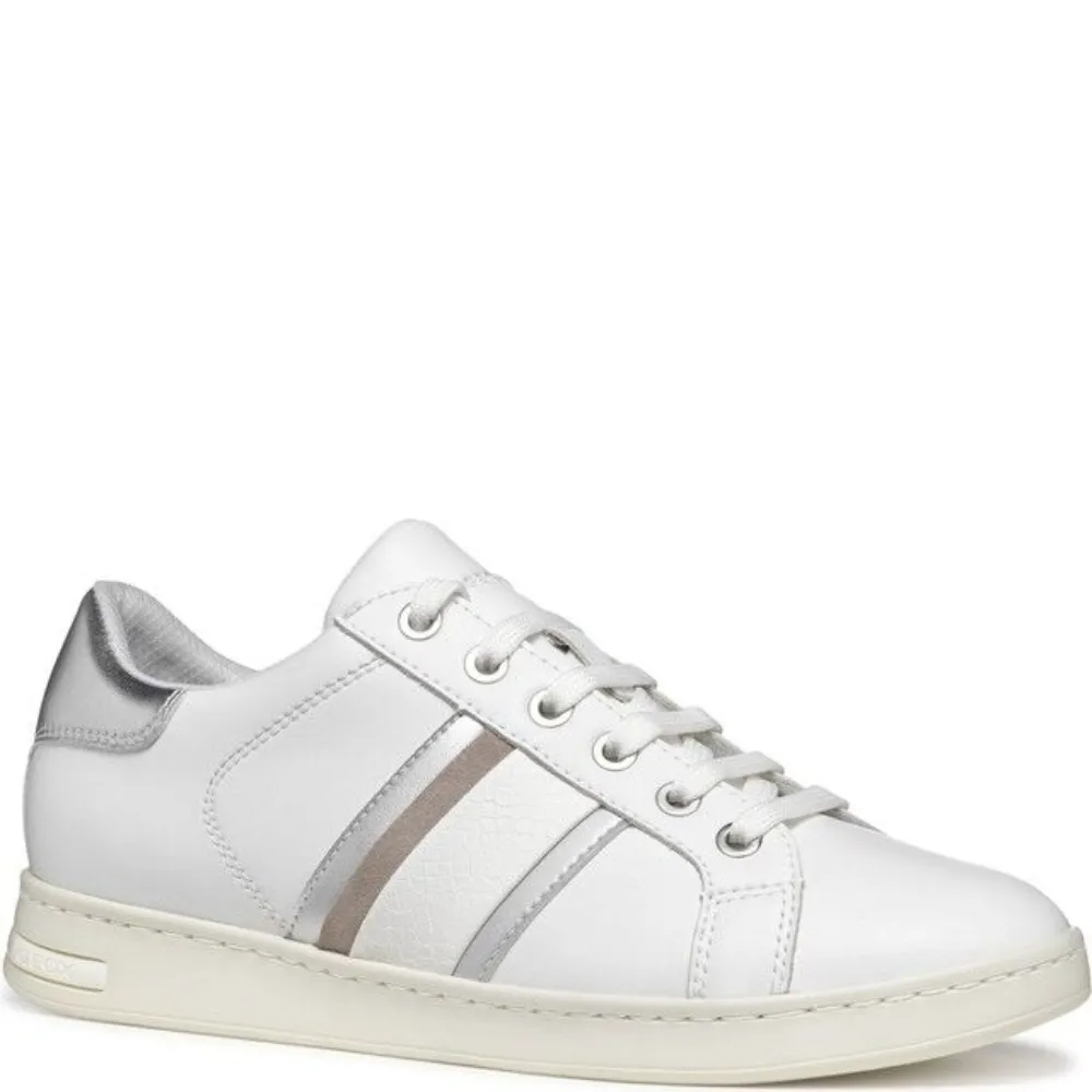 Geox Leather Panelled Sneakers