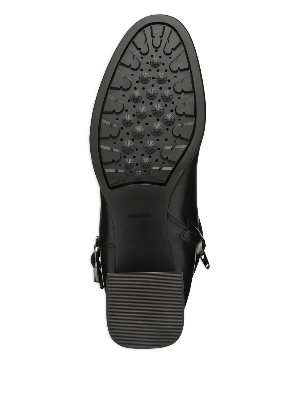 Geox 70mm leather boots Black