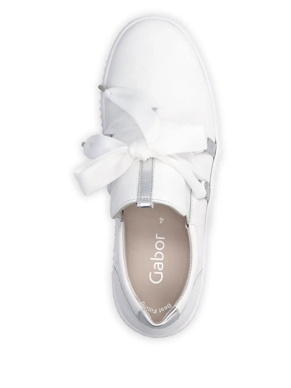 GABOR Sneakers met plateauzool Wit