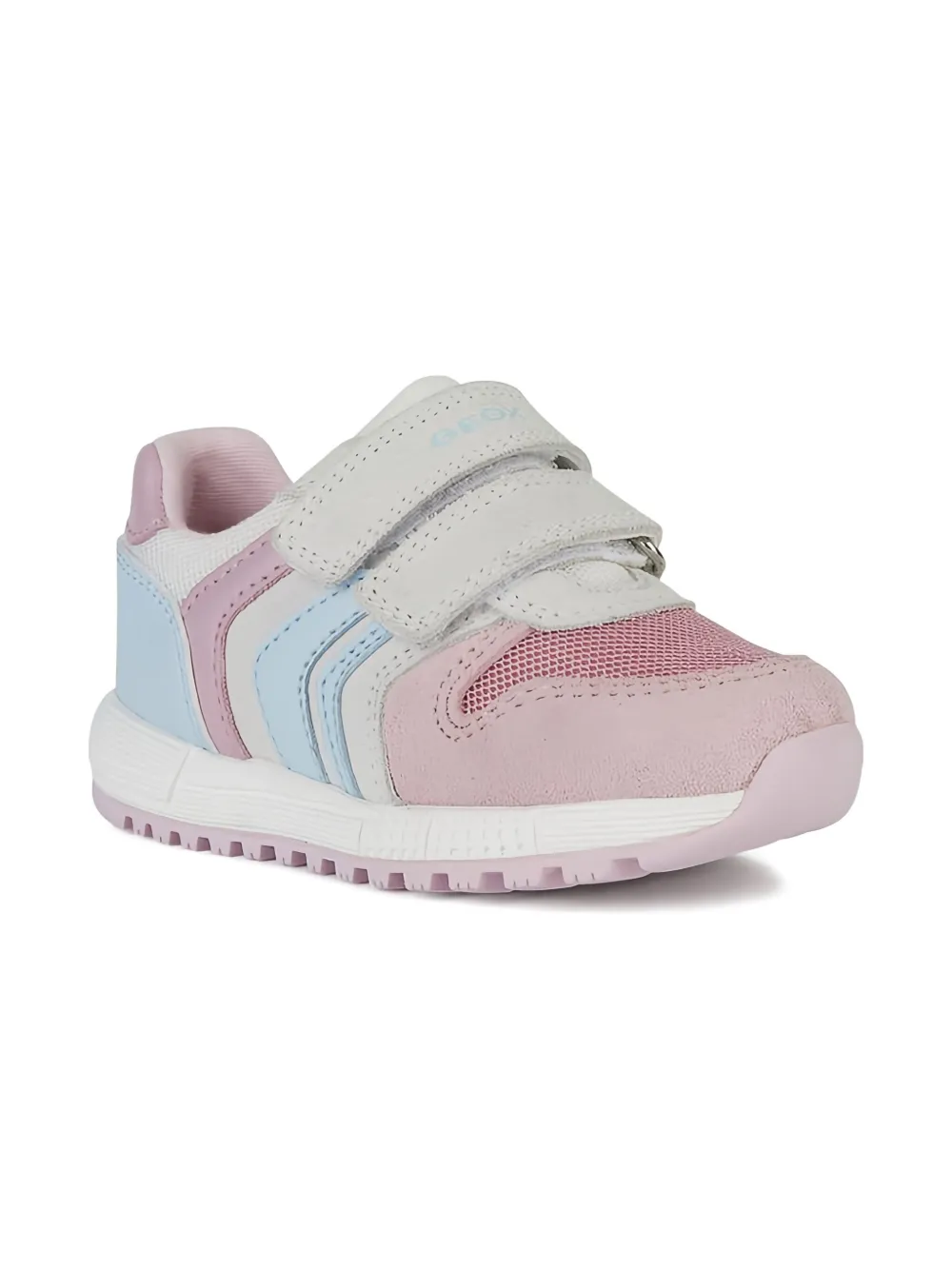 Geox Kids Alben touch-strap sneakers White