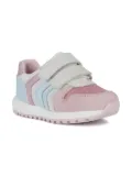 Geox Kids Alben touch-strap sneakers - White