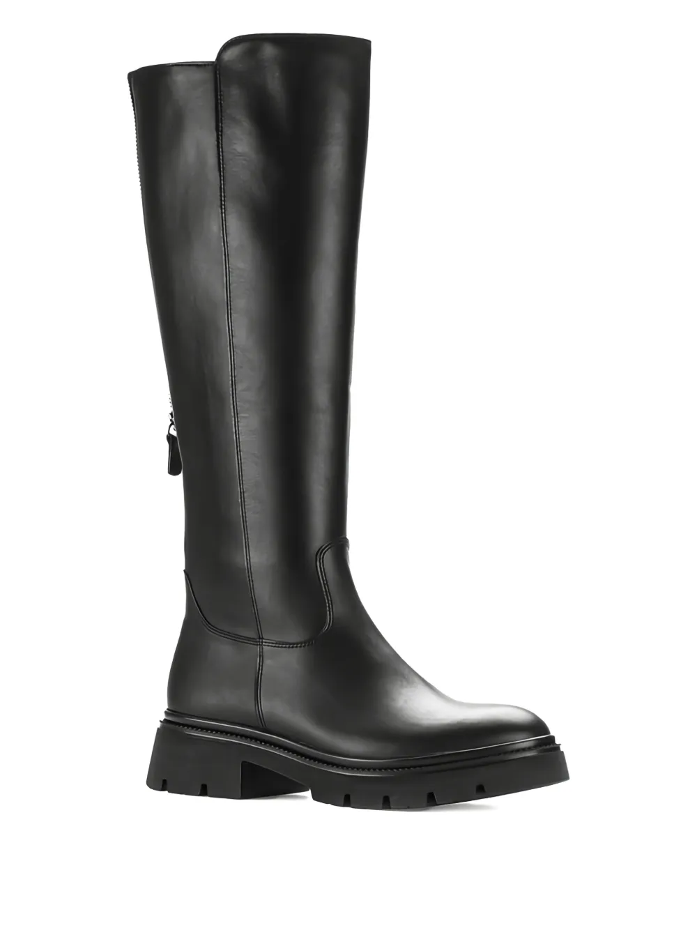  Gabor M-vario Leather Boots - Black 