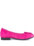 GABOR buckle-detail ballet flats - Pink