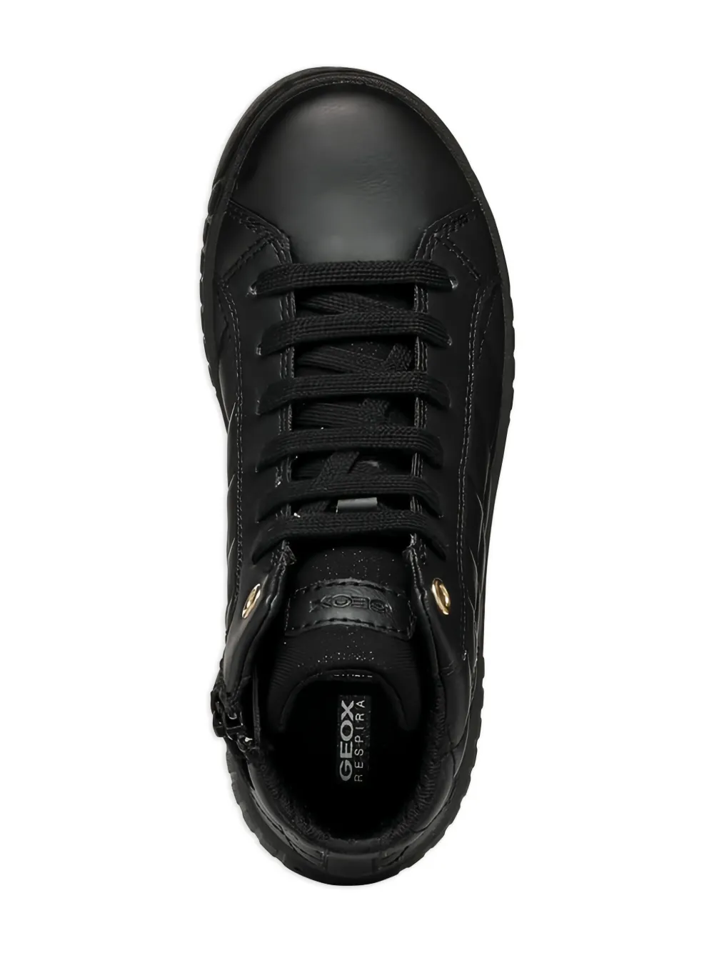 Geox Kids Gewatteerde sneakers Zwart