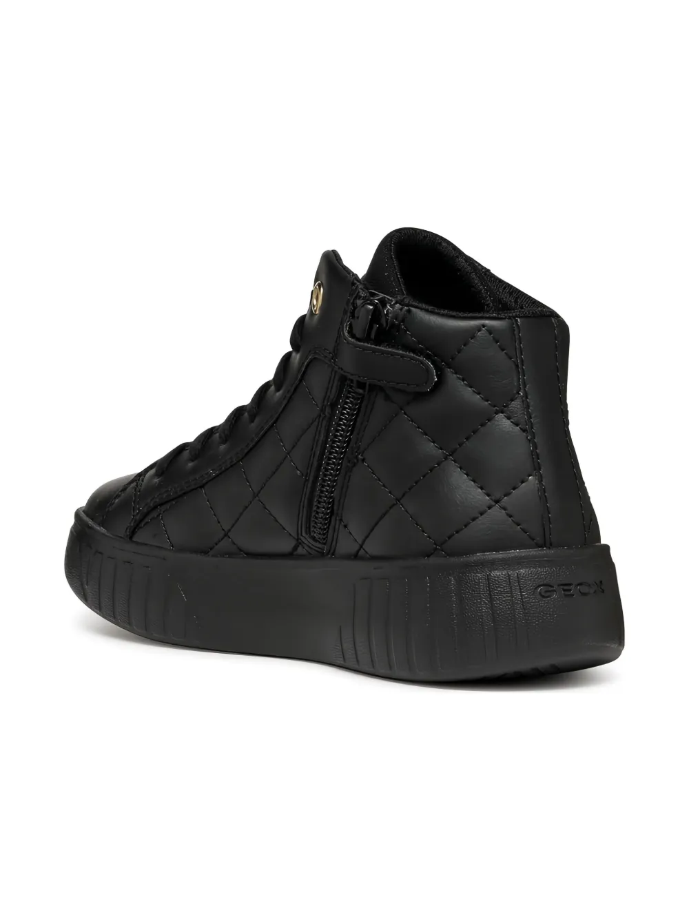 Geox Kids Gewatteerde sneakers Zwart