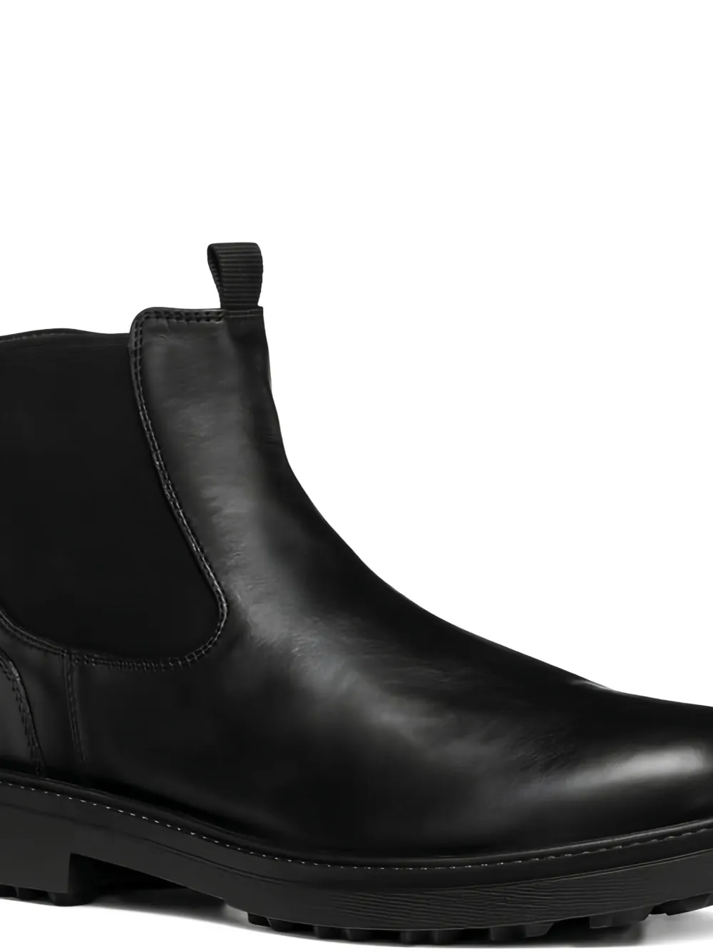 Geox Lagorai leather boots Black