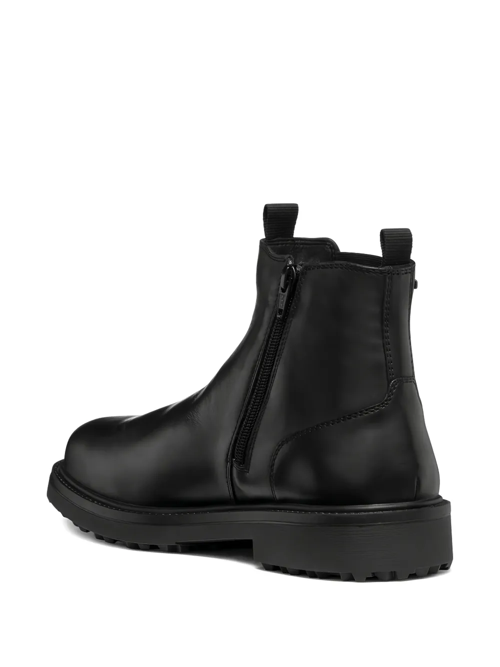Geox Lagorai leather boots Black