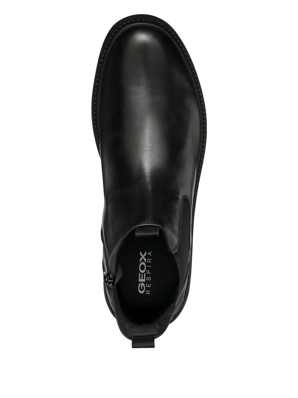 Geox Lagorai leather boots Black