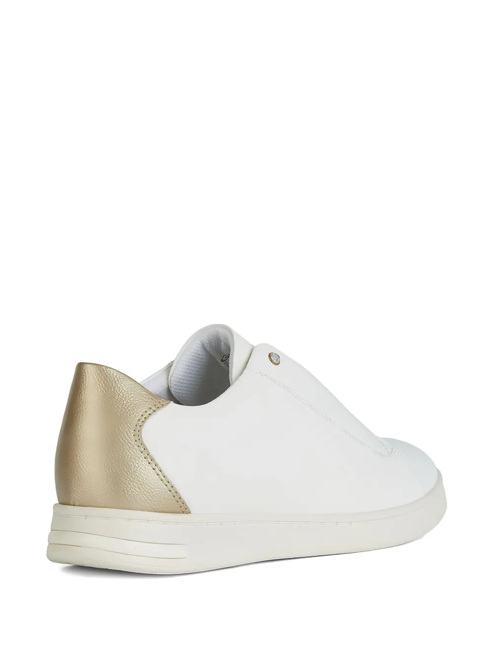 Geox Jaysen leather lace-up sneakers White