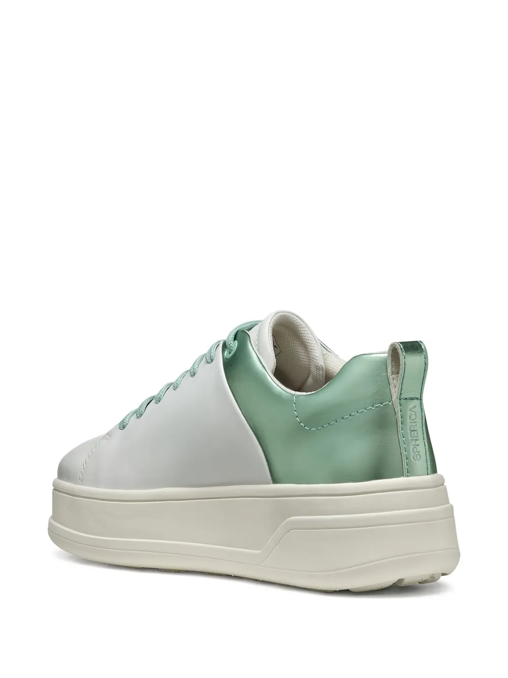 Geox Spherica Ecub Leisure sneakers Wit