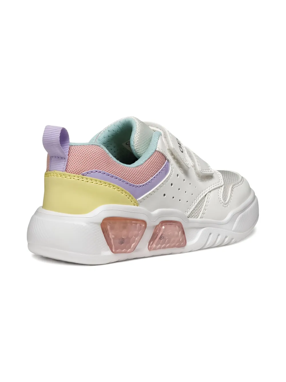 Geox Kids Illuminus light-up sneakers White