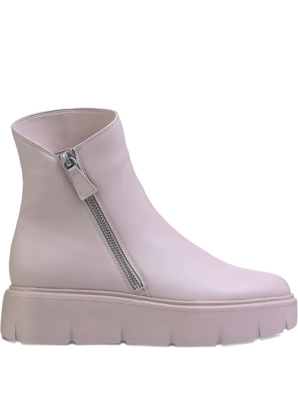 Hogl Travis zip-fastening Ankle Boots Neutrals FARFETCH IN