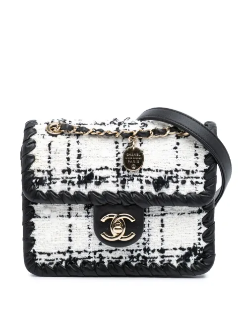 CHANEL Pre-Owned 2021-2025 Mini Tweed My Own Frame Flap crossbody bag