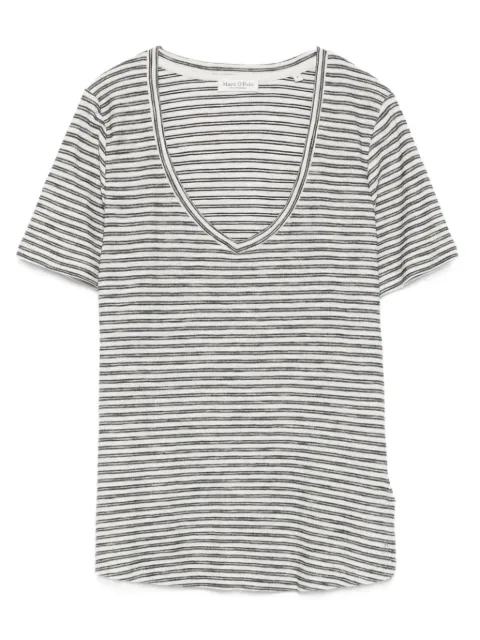 Marc O'Polo striped V-neck T-shirt