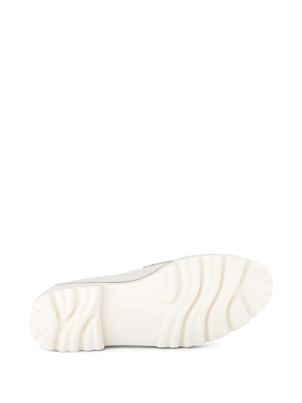 GABOR chain-link loafers White