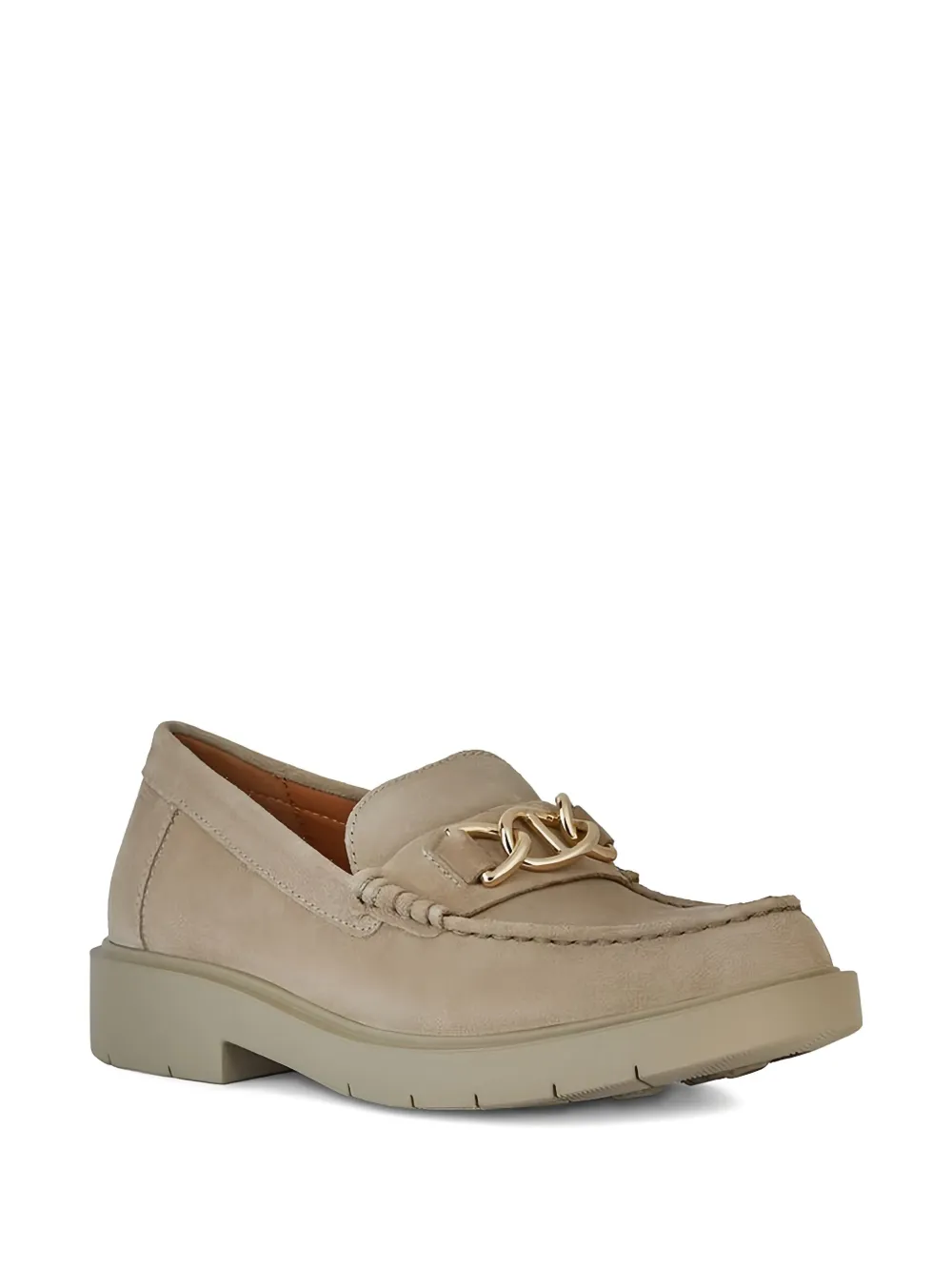 Geox Spherica chain-link suede loafers | Image 2