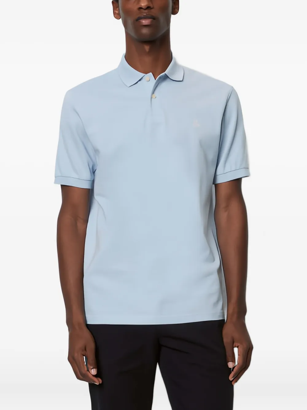Marc O'Polo Piqué poloshirt Blauw