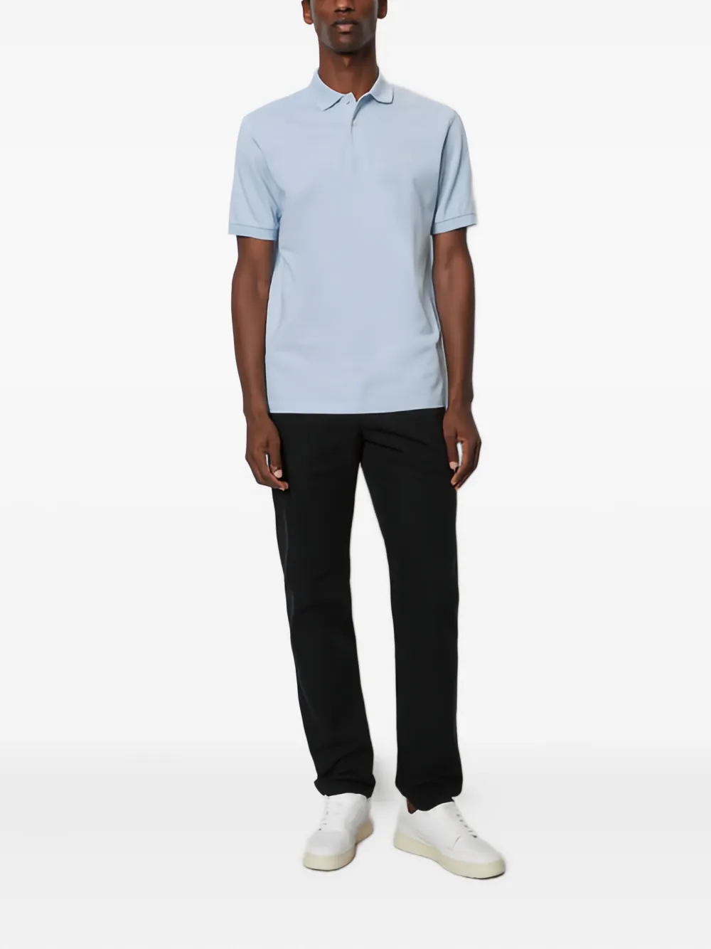 Marc O'Polo Piqué poloshirt - Blauw