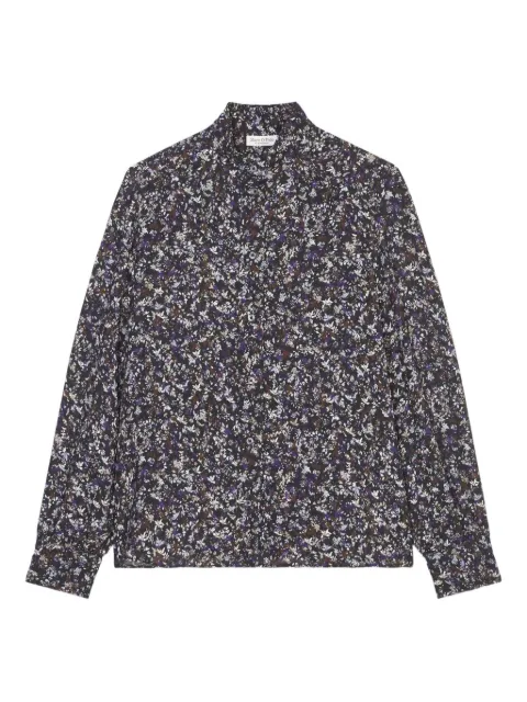 Marc O'Polo floral-print button-up shirt
