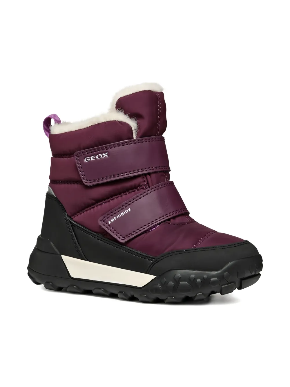 Geox Kids Trekkyup boots Purple
