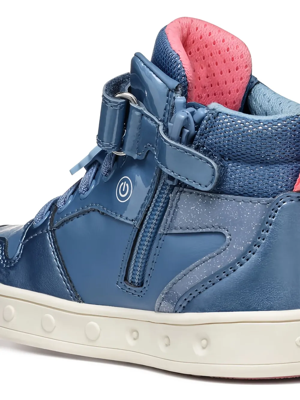 Geox Kids Skylin high-top sneakers Blauw
