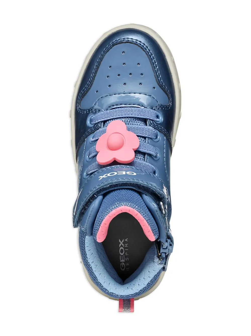 Geox Kids Skylin high-top sneakers Blauw