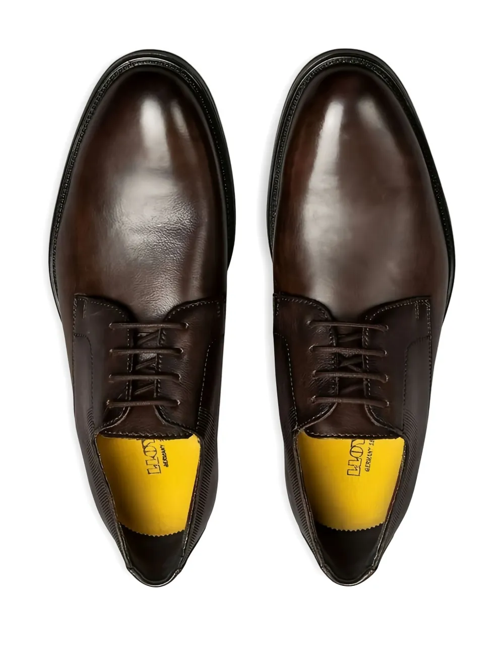 Lloyd Davenport lace-up Derby shoes Brown