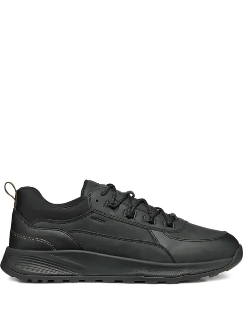 Geox Terrestre leather lace-up sneakers