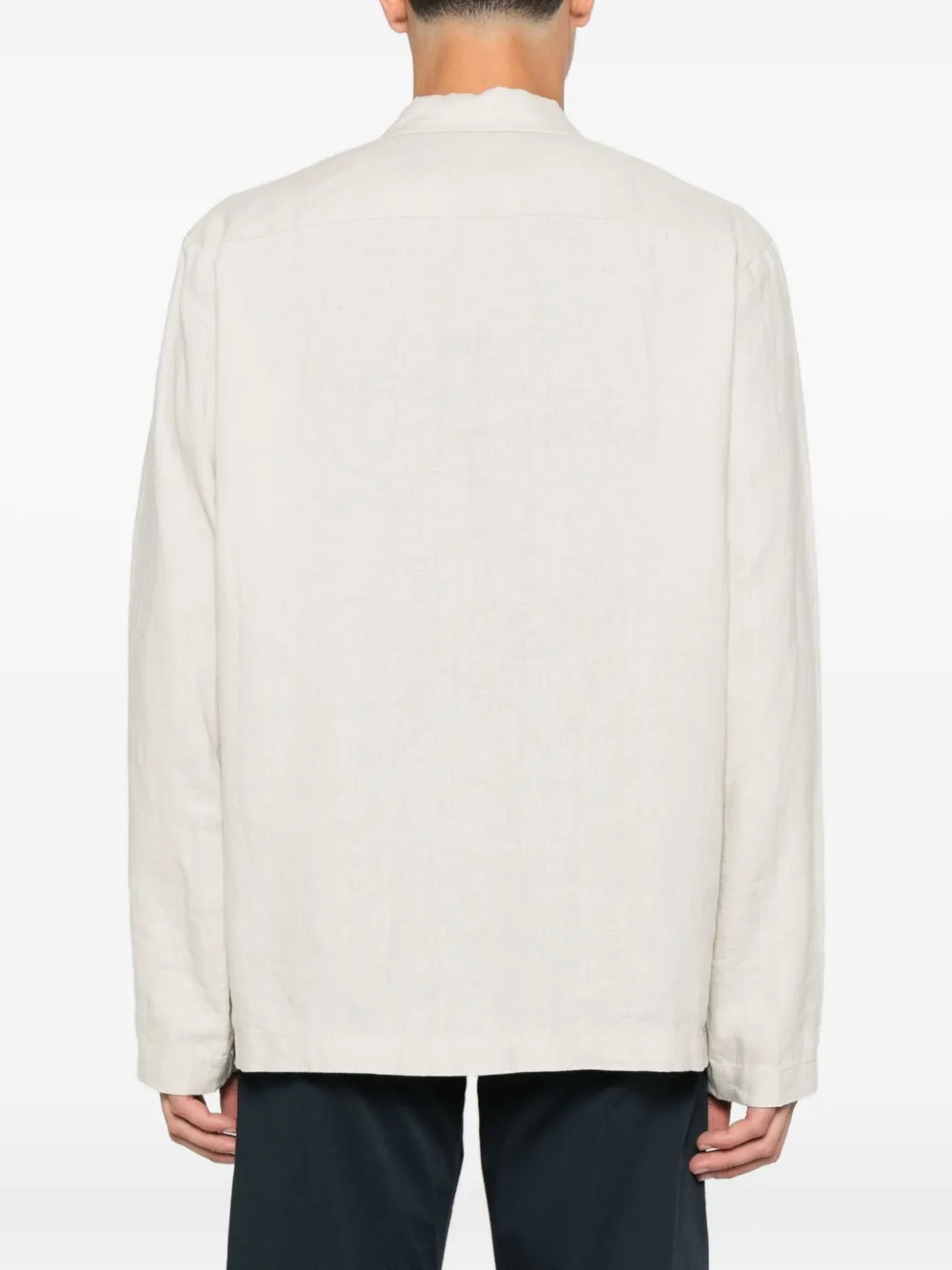 Marc O'Polo Blazer met enkele rij knopen Grijs