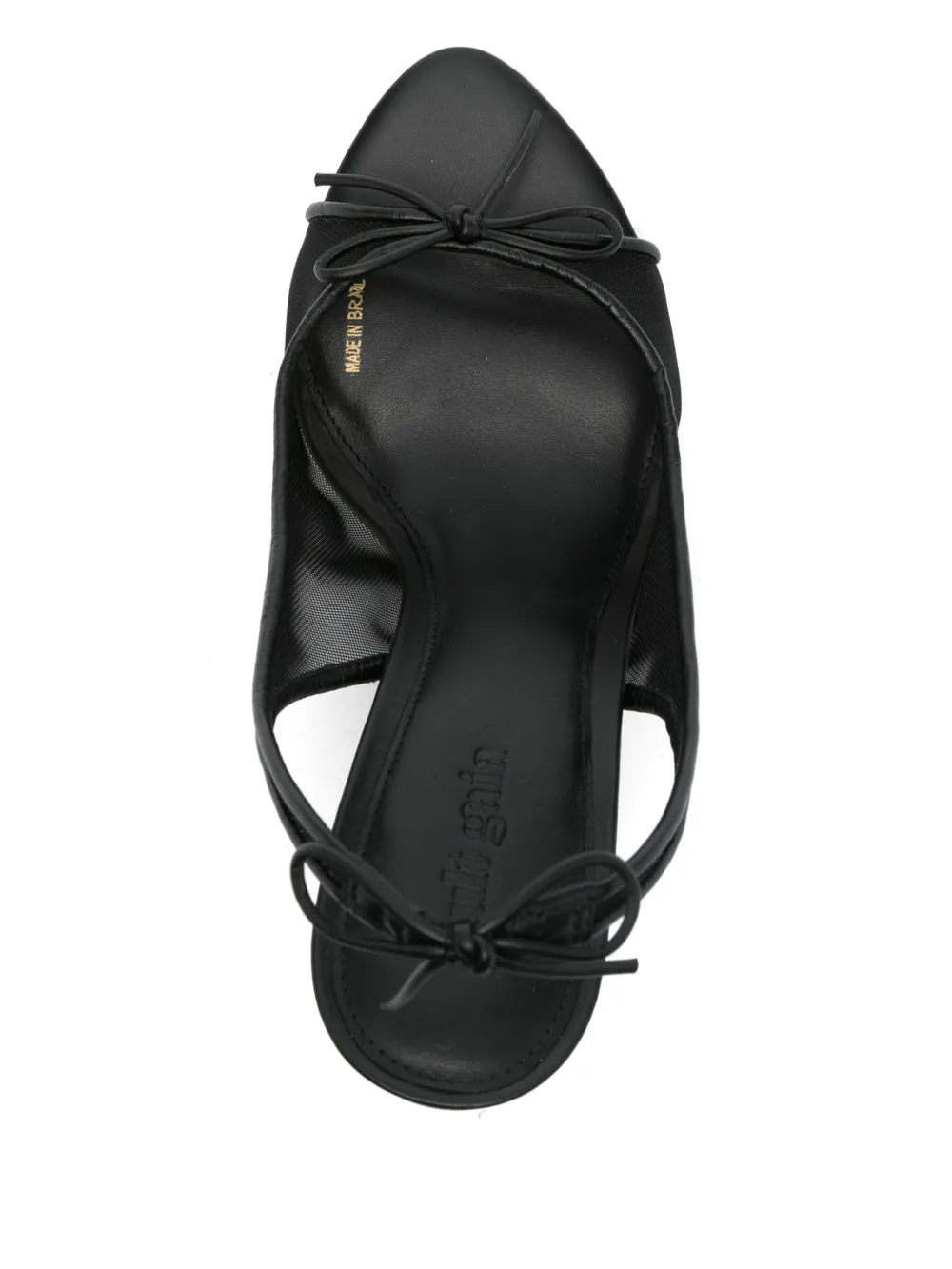 Cult Gaia 10mm Cici Slingback Pumps In Black