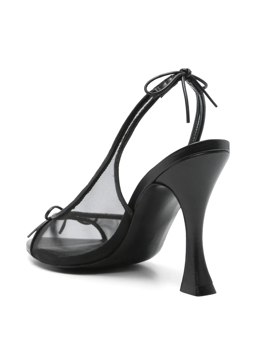 Cult Gaia 10mm Cici Slingback Pumps In Black